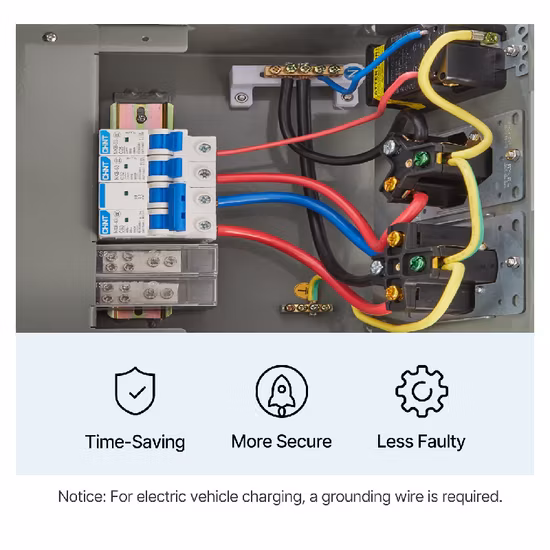 Temporary Power Supply Box with Stand