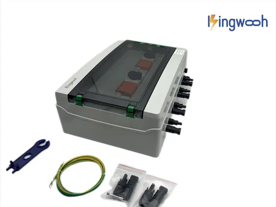 Hot Sale Kingwooh Power Solar PV Combiner Box 2 4 6 8 12 16 Strings Input Power Supply Box Combiner Box 