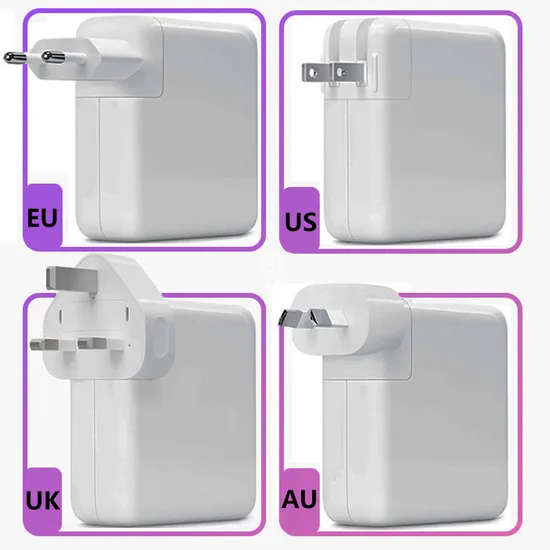 Us UK Au EU 4 AC Plug Wall Charger for Mobile Phone 5V 2.1A USB Charger for iPhone / Samsung / Android Smart Phones 